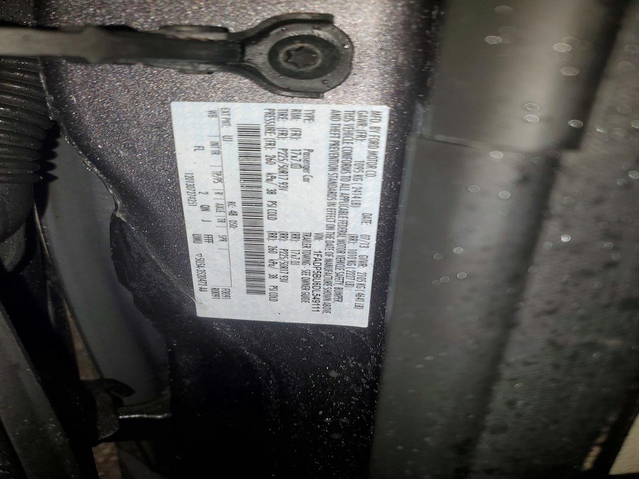 2013 Ford Cmax VIN 1FADP5BU6DL549111 photo 12