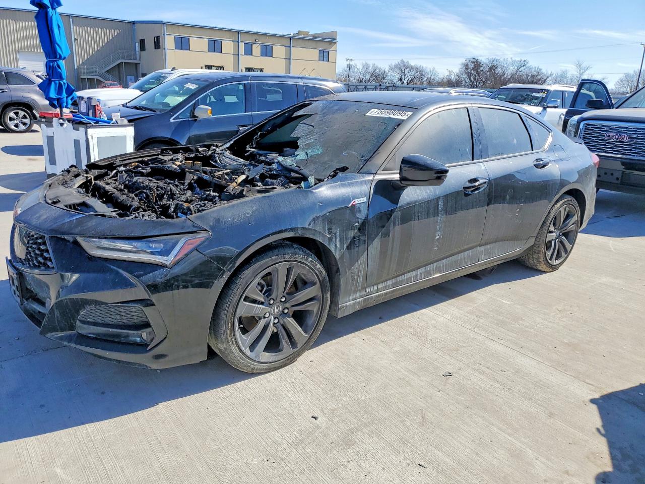 2021 Acura Tlx VIN 19UUB6F5XMA011431 photo 1