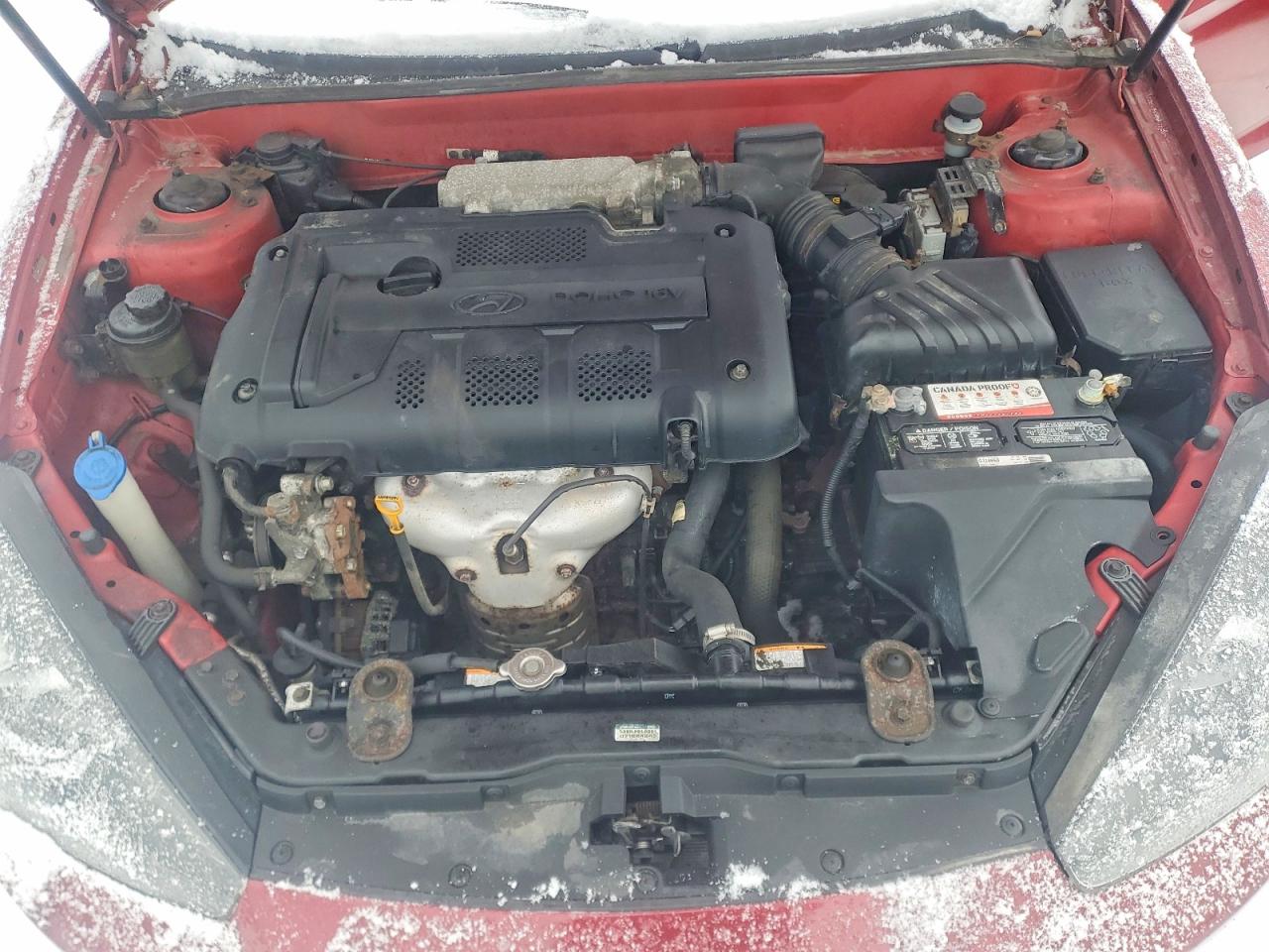 2008 Hyundai Tiburon VIN KMHHM65D18U275155 photo 11