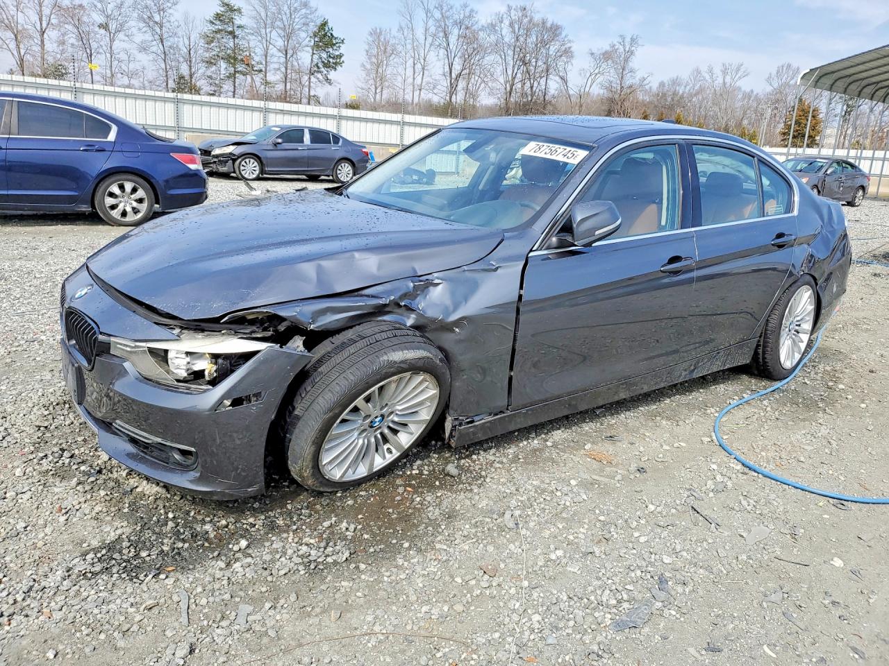2014 BMW 3 series VIN WBA3A5G55ENP31703 photo 1