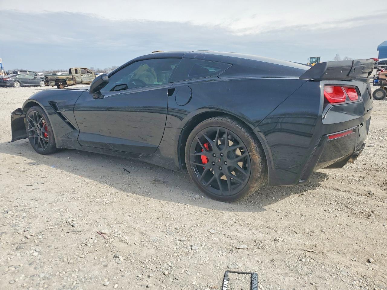 2019 Chevrolet Corvette VIN 1G1YB2D79K5100256 photo 2