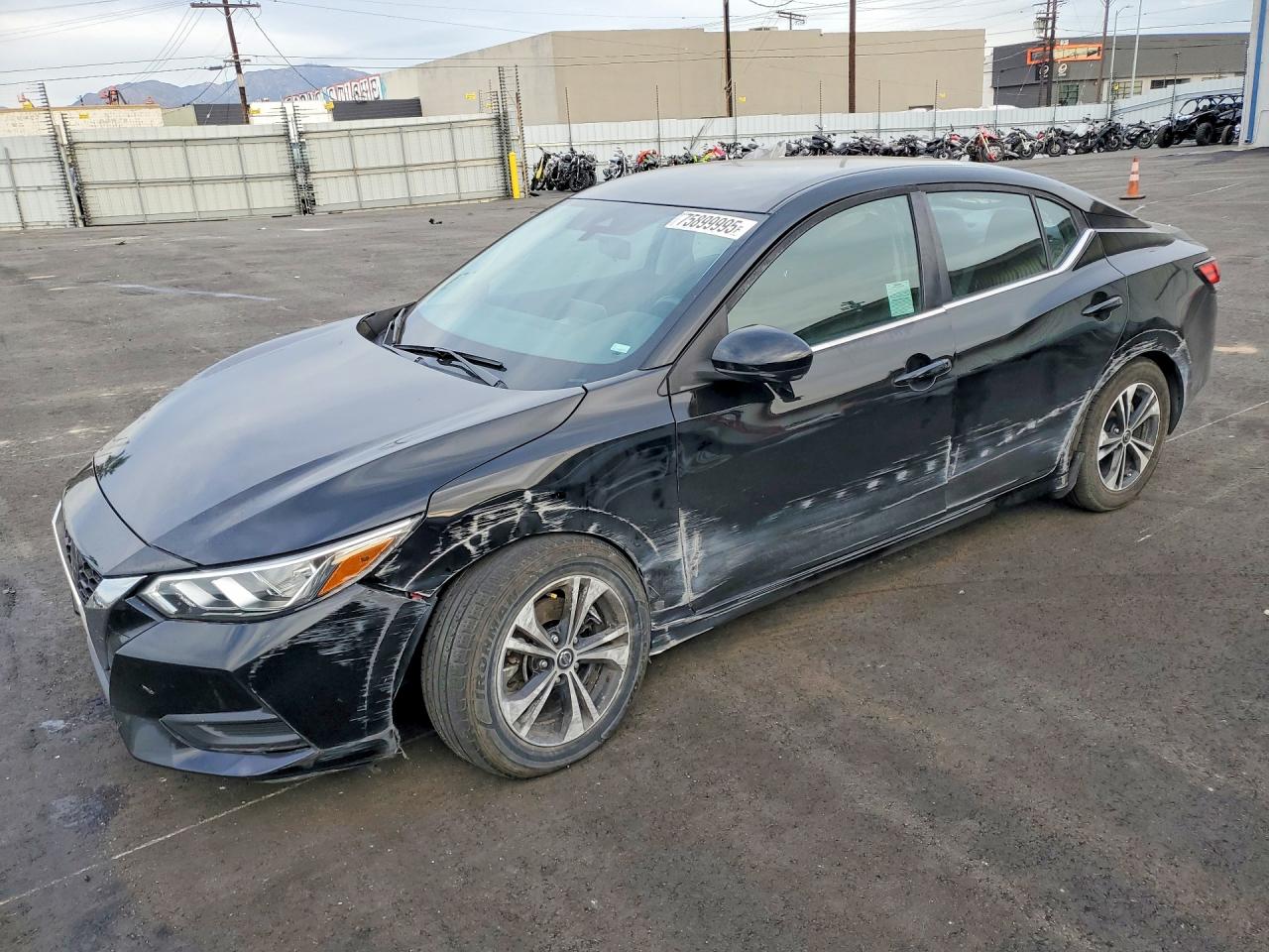 2021 Niss Sentra VIN 3N1AB8CV7MY296119 photo 1