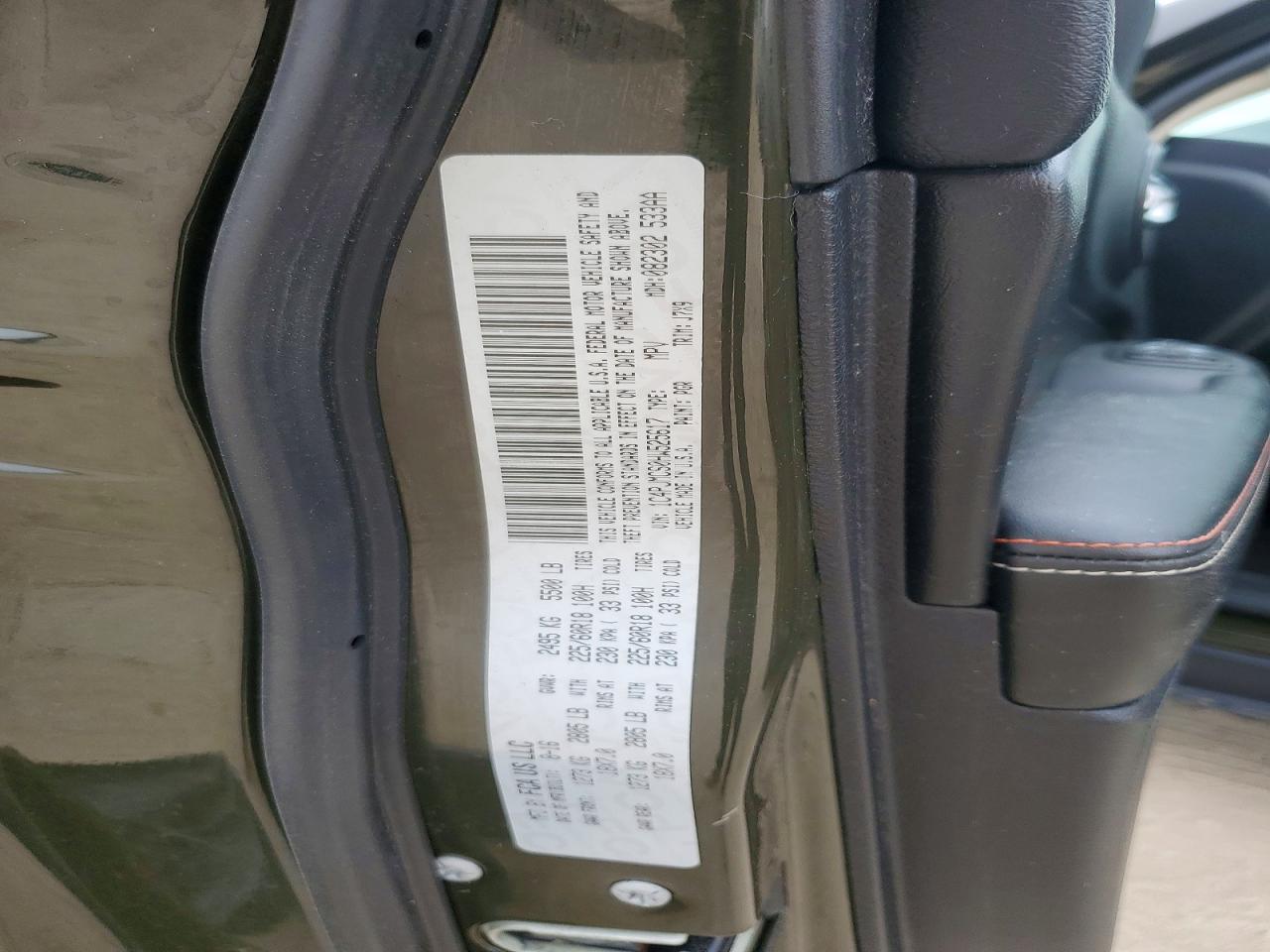 2017 Jeep Grand cher VIN 1C4PJMCS0HW525617 photo 12
