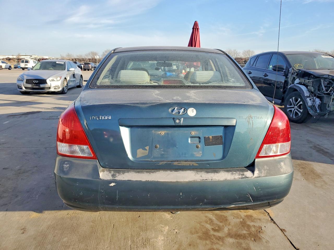 2003 HYUNDAI Elantra VIN KMHDN45D53U615576 photo 6