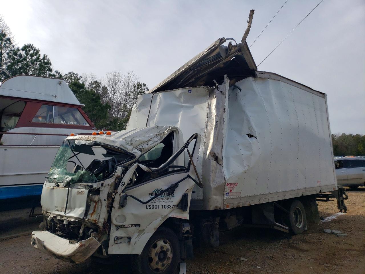 2011 Isuzu Npr VIN JALC4W160B7001777 photo 1
