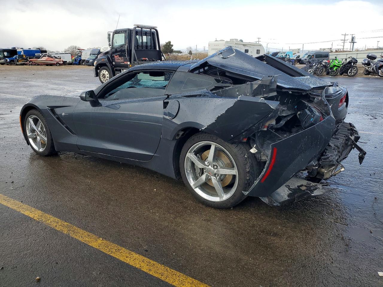 2014 CHEV Corvette VIN 1G1YC2D7XE5108836 photo 2