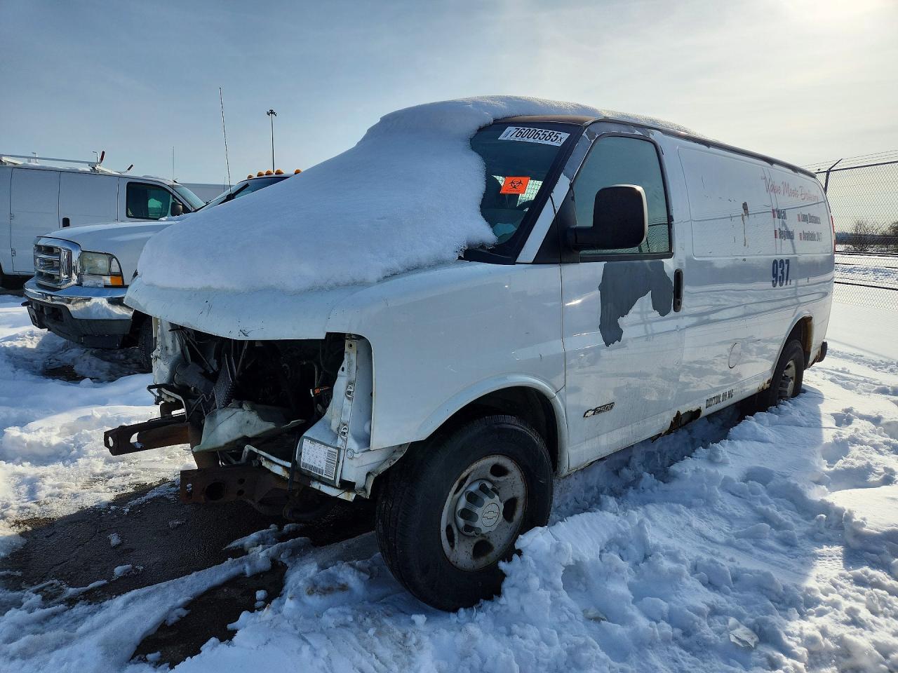 2006 CHEV Express VIN 1GCGG25VX61231842 photo 1