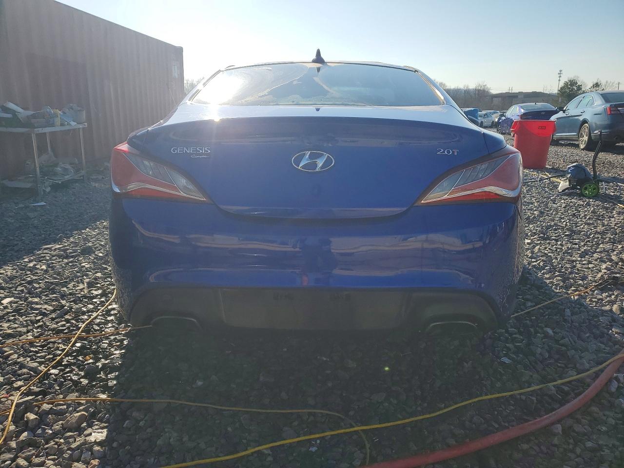 2013 HYUNDAI Genesis coupe VIN KMHHT6KD3DU103601 photo 6