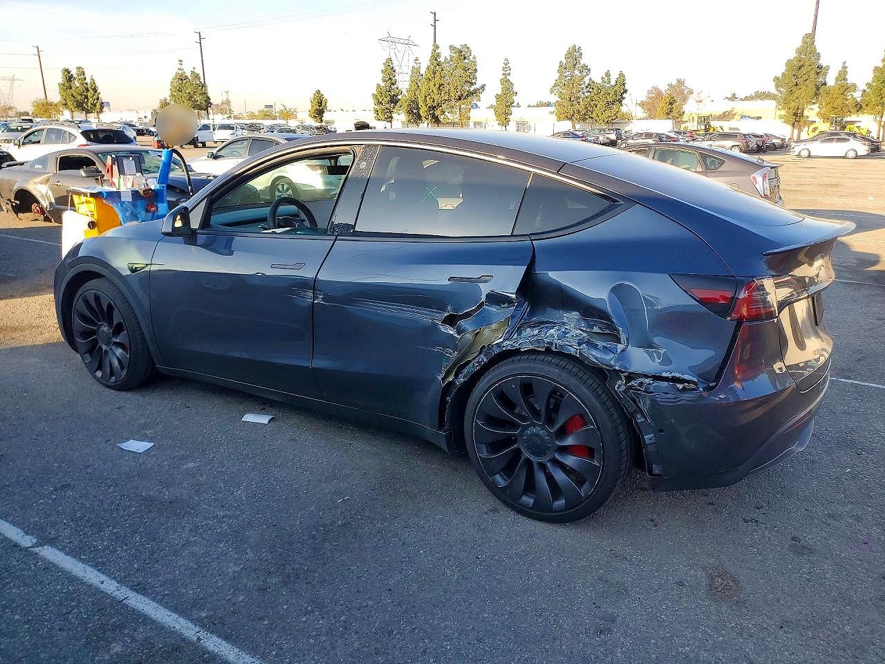 2021 Tesla Model y VIN 5YJYGDEF3MF273573 photo 2