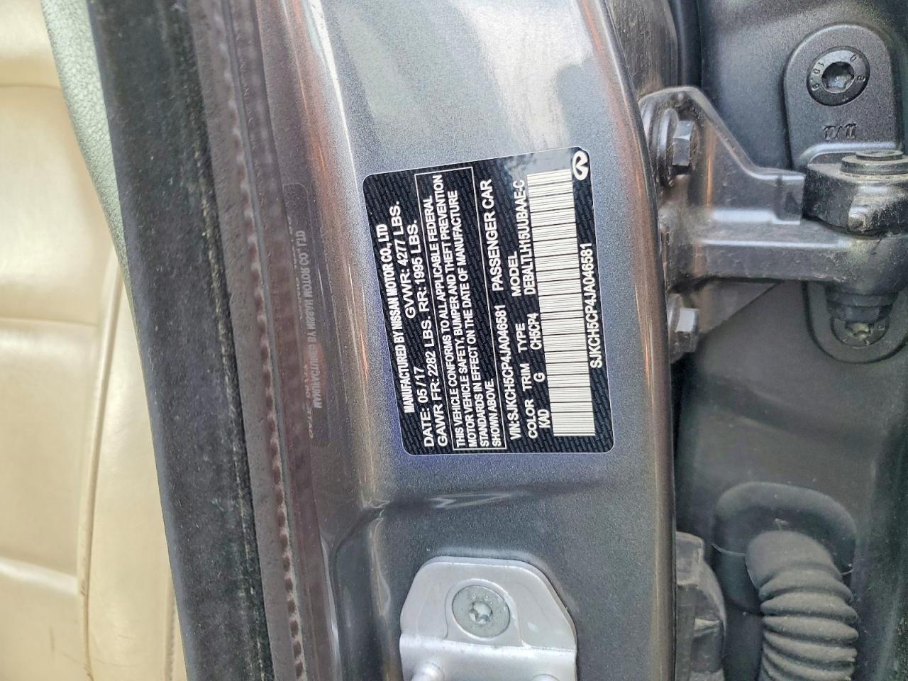 2018 INFINITI Qx30 VIN SJKCH5CP4JA046581 photo 12