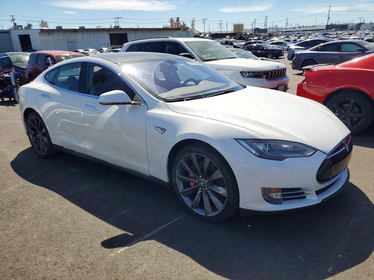 2014 Tesla Model s VIN 5YJSA1H11EFP45275 photo 4