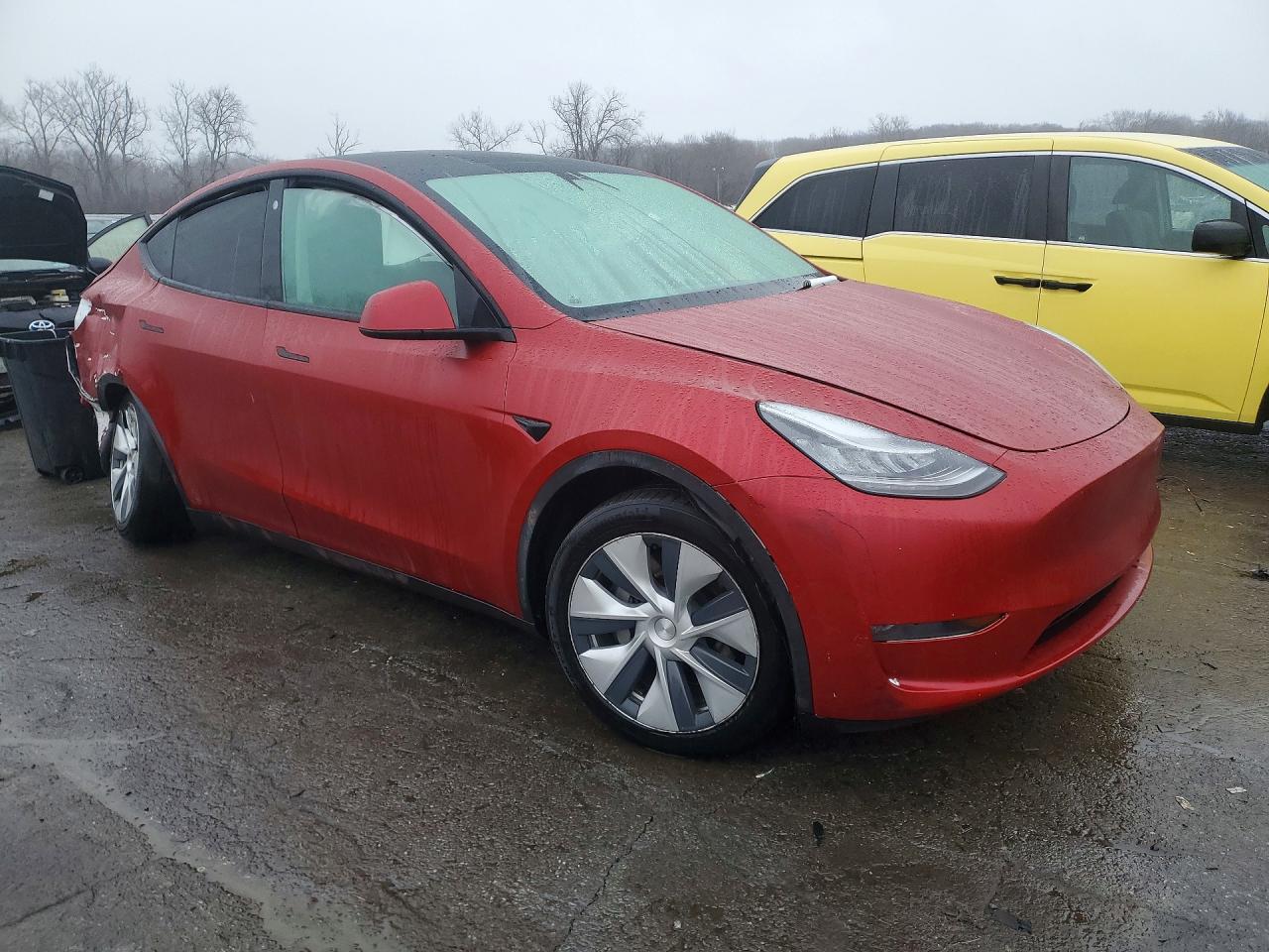 2021 Tesla Model y VIN 5YJYGDEEXMF073278 photo 4