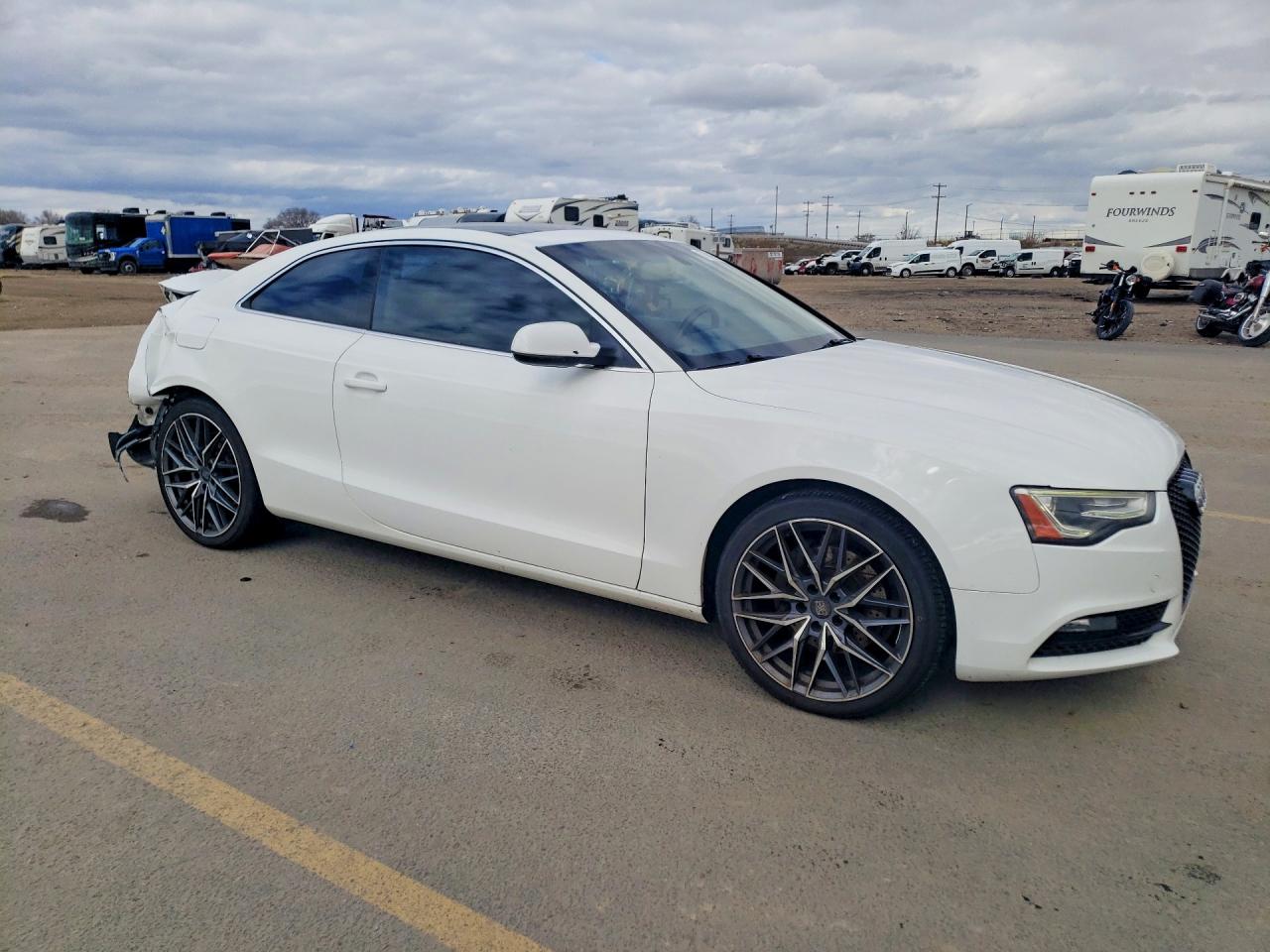 2014 Audi A5 VIN WAUCFAFR4EA053659 photo 4