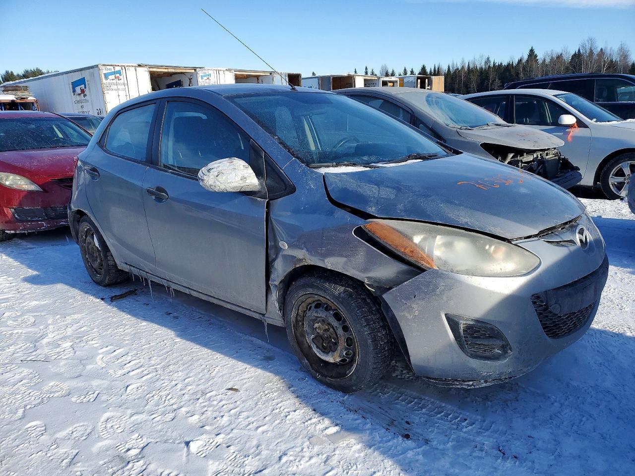 2013 MAZDA 2 VIN JM1DE1KYXD0168634 photo 4