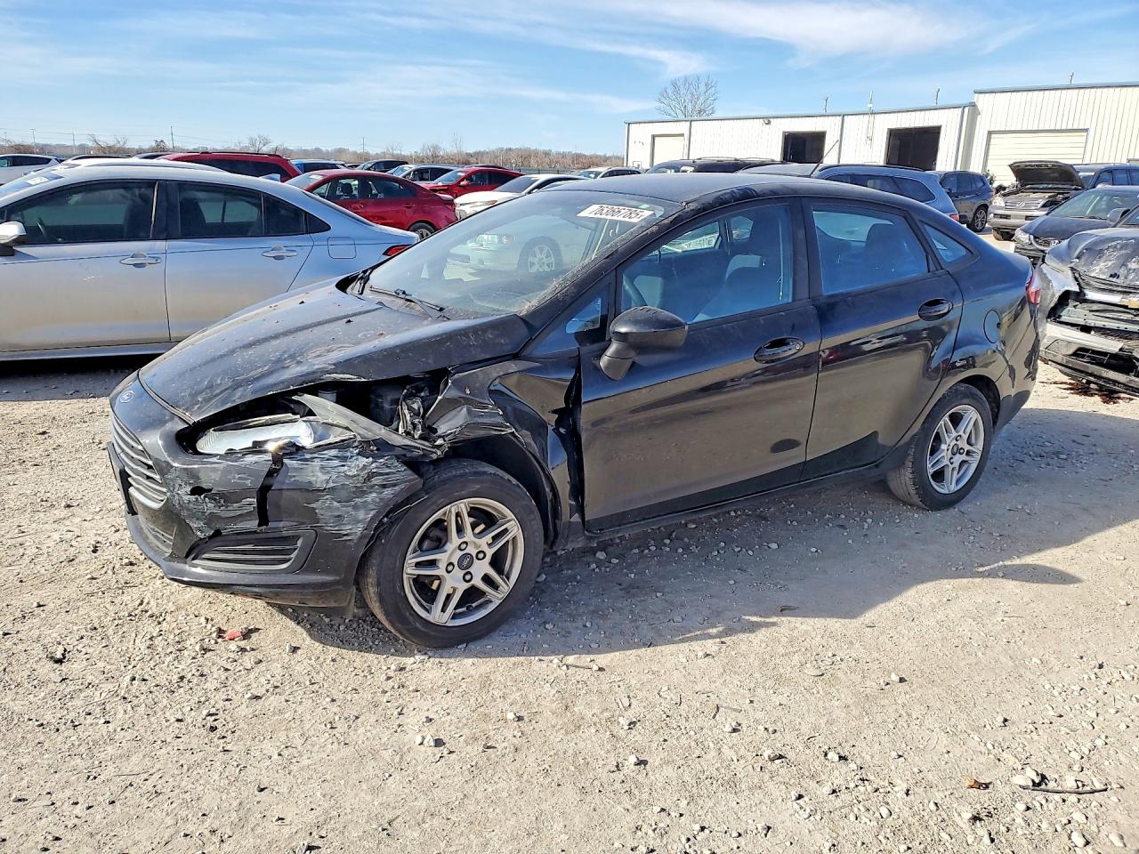 2018 Ford Fiesta VIN 3FADP4BJ8JM126444 photo 1