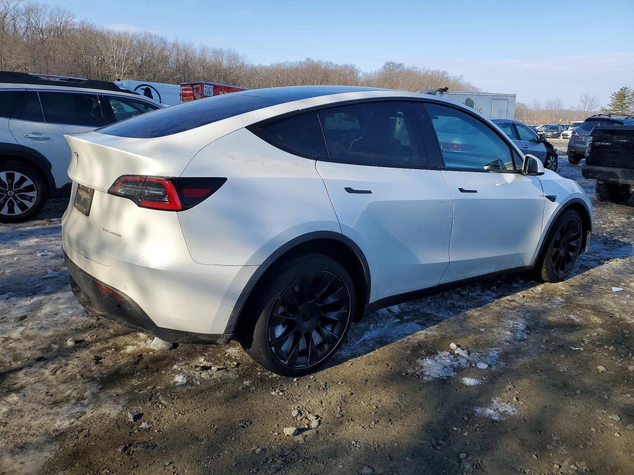 2020 Tesla Model y VIN 5YJYGDEE3LF037141 photo 3