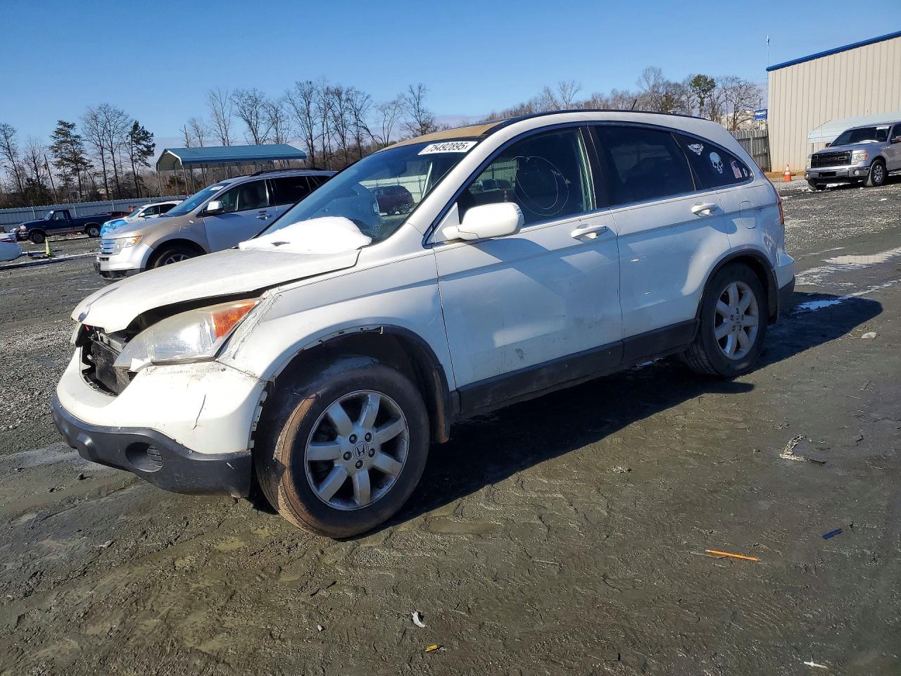 2008 Honda Crv VIN 5J6RE487X8L048157 photo 1