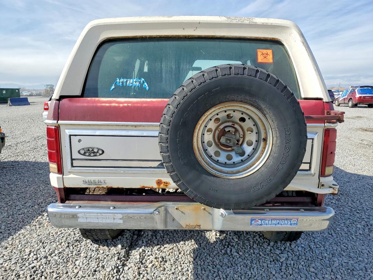 1982 Ford Bronco VIN 1FMEU15F5CLA01592 photo 6