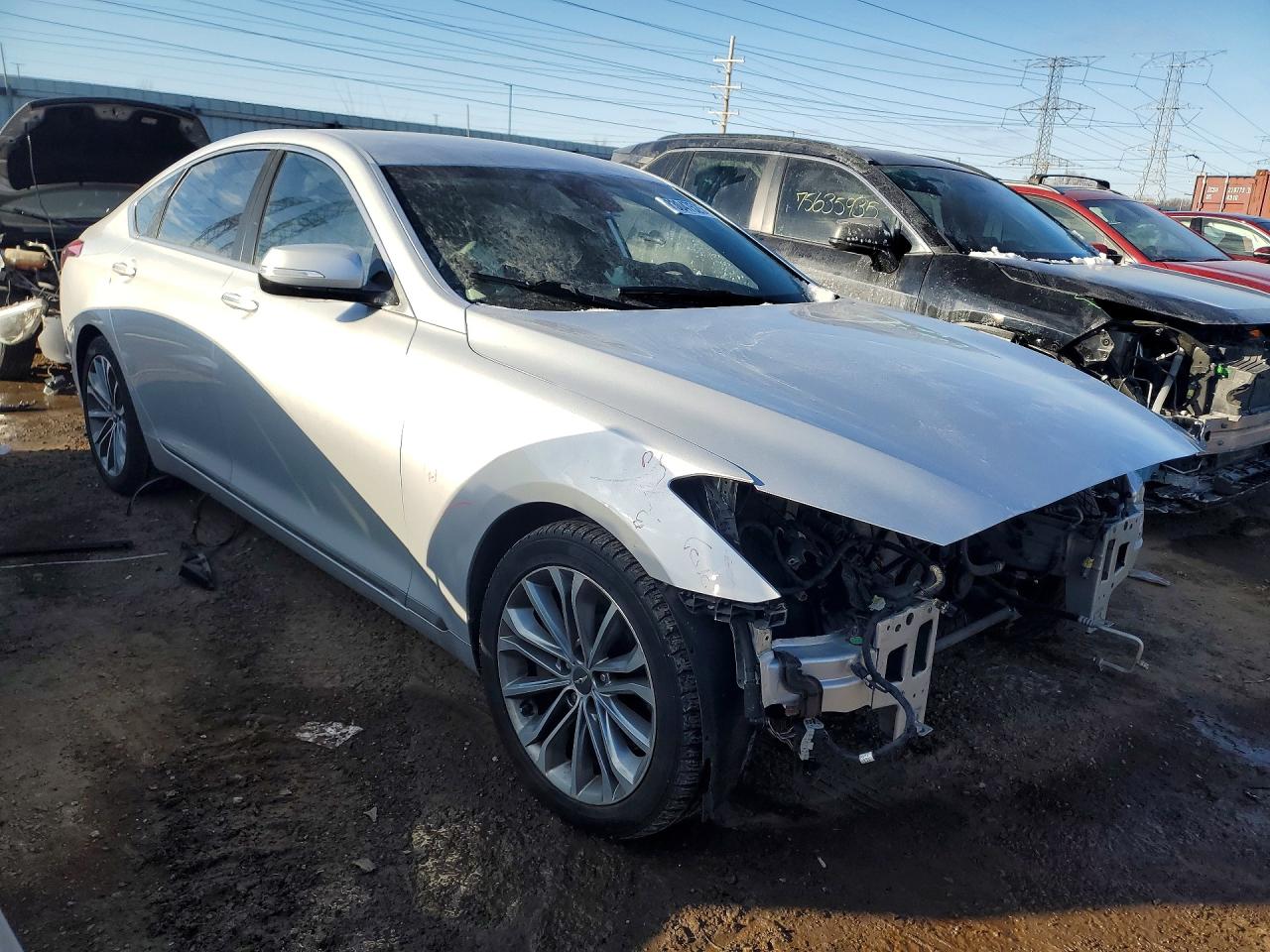 2017 Genesis G80 VIN KMHGN4JE7HU203758 photo 4