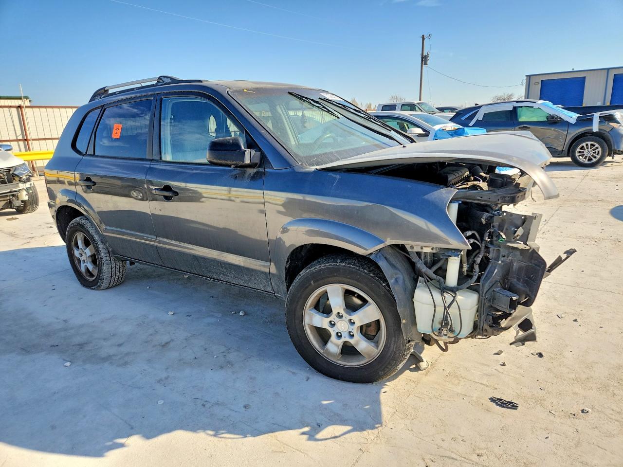 2007 Hyundai Tucson VIN KM8JM12B47U636674 photo 4