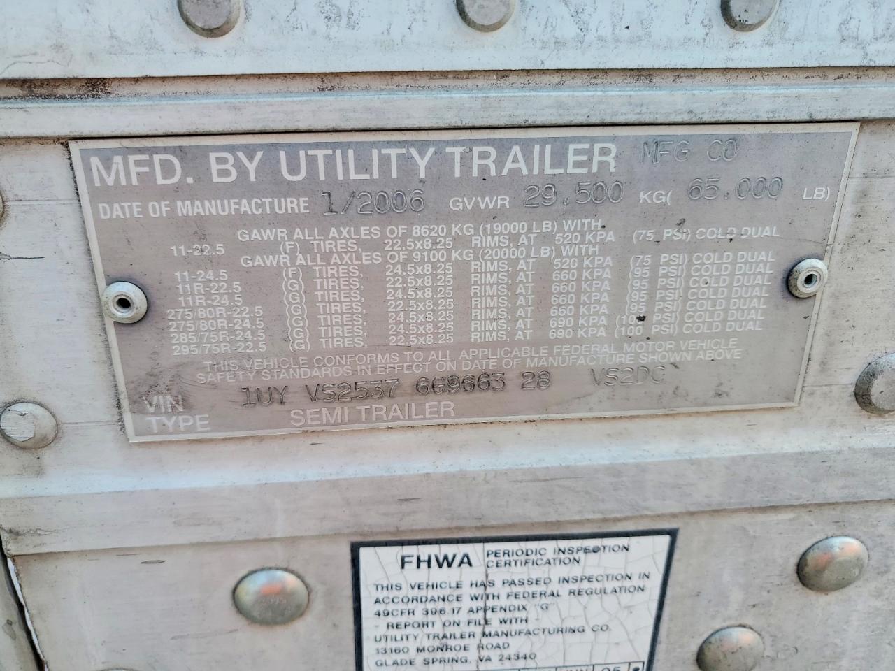 2006 UTILITY All models VIN 1UYVS25376G966328 photo 10