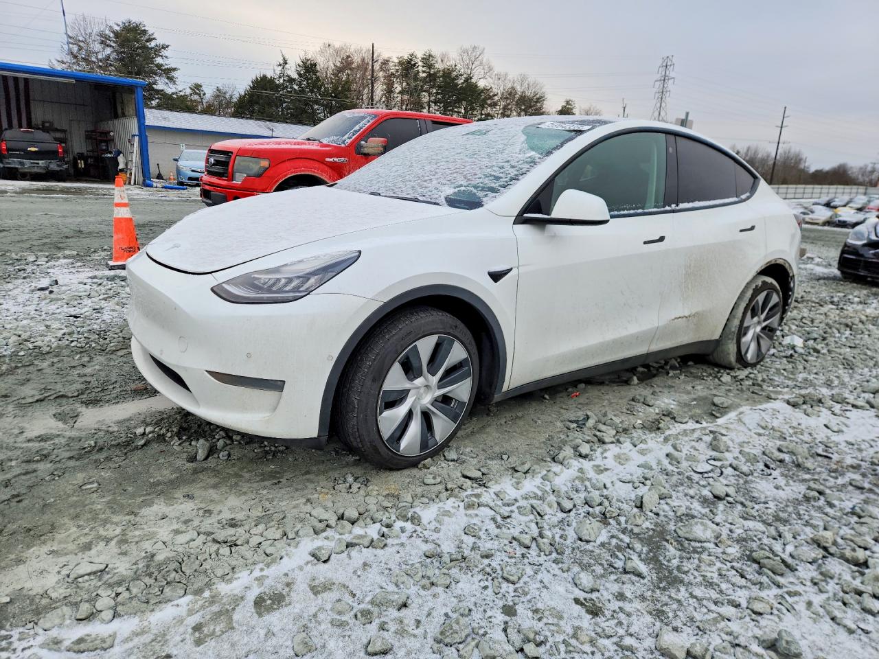 2021 Model y VIN 5YJYGDEE6MF079823 photo 1