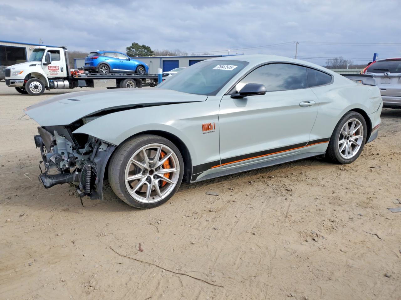 2022 Ford Mustang VIN 1FA6P8R01N5554218 photo 1