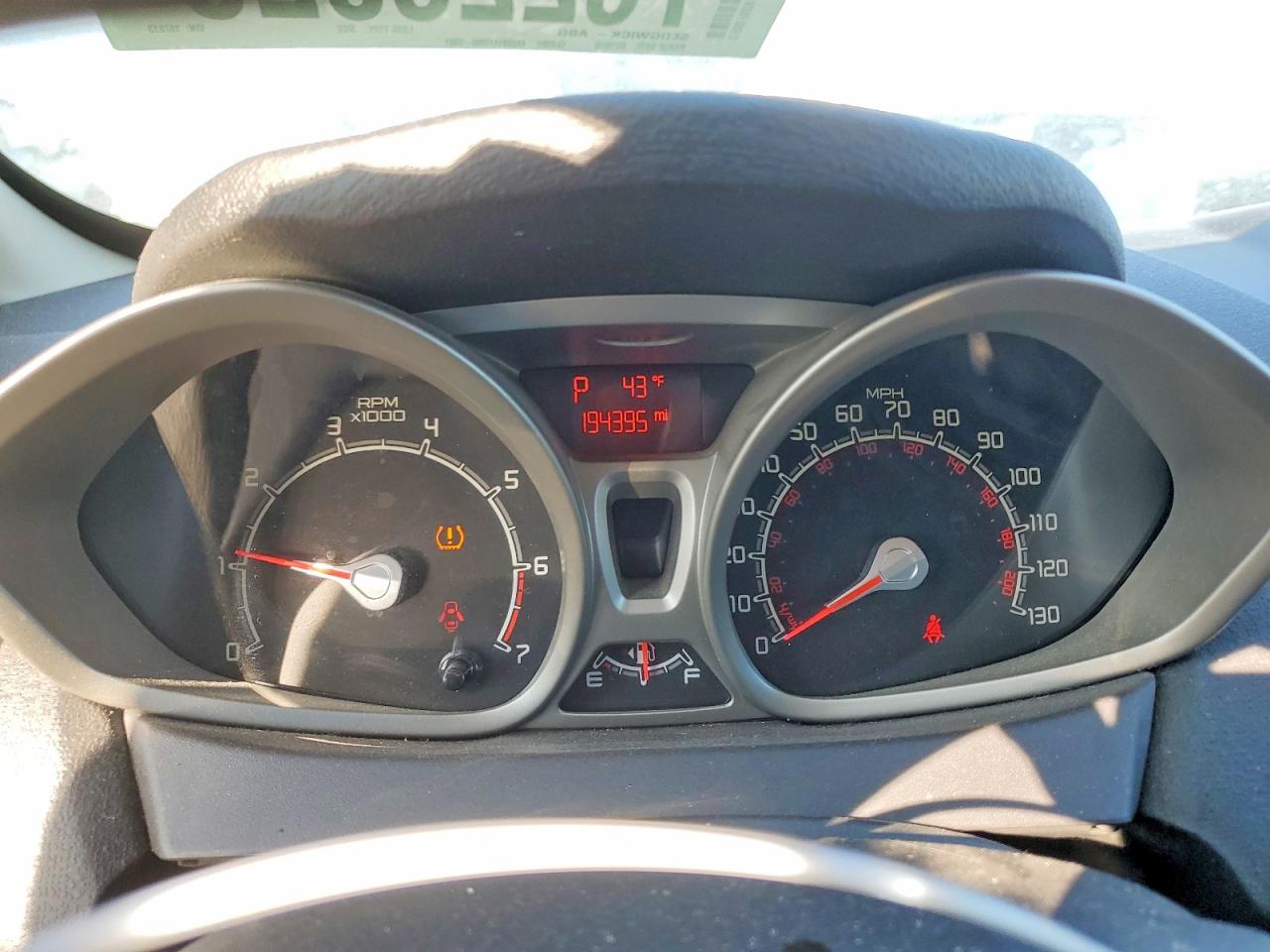 2012 Ford Fiesta VIN 3FADP4EJ5CM157813 photo 9