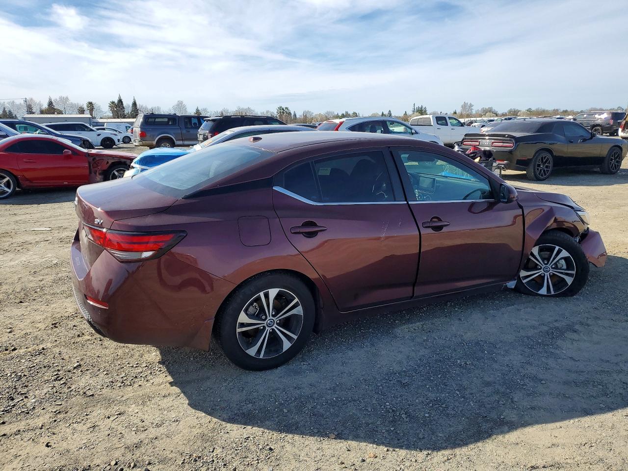 2022 Nissan Sentra VIN 3N1AB8CV3NY207857 photo 3