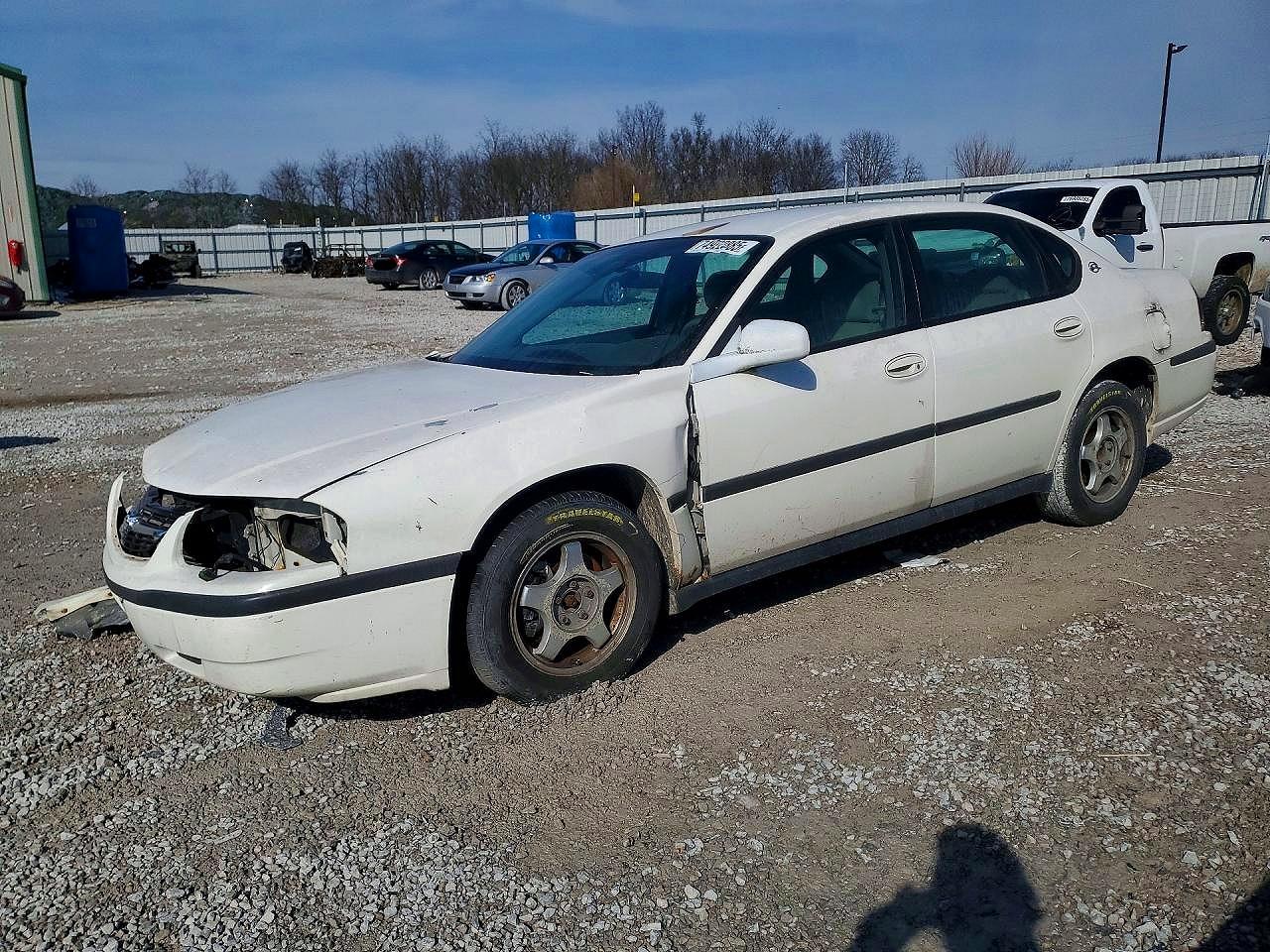 2003 Chevrolet Impala VIN 2G1WF52E039390468 photo 1