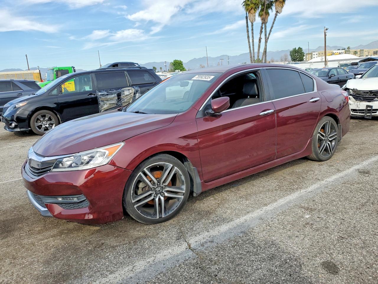 2016 HONDA Accord VIN 1HGCR2F57GA168368 photo 1