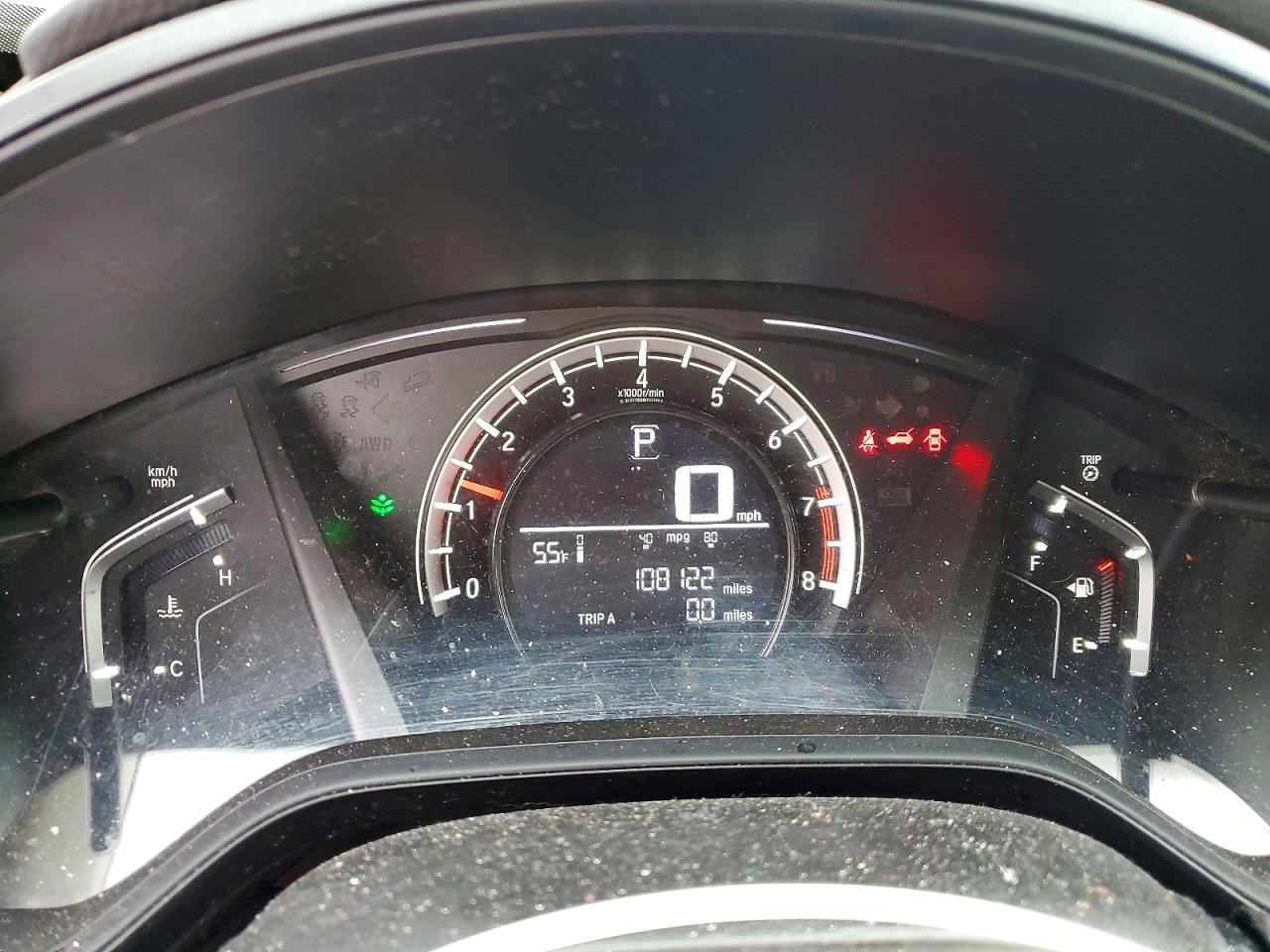 2018 Honda Crv VIN 2HKRW5H33JH420891 photo 9