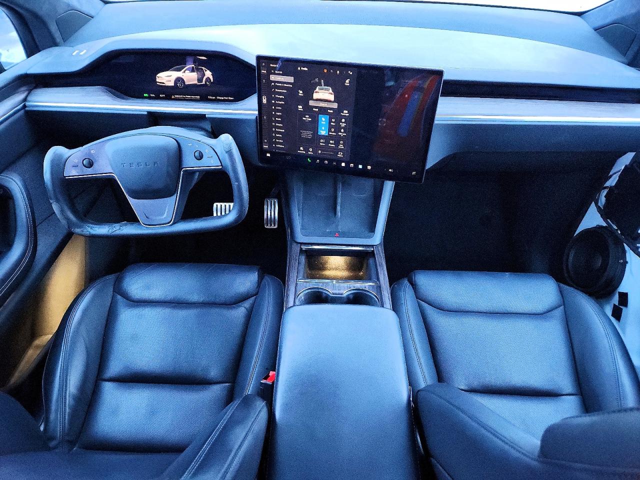 2022 TESLA Model x VIN 7SAXCAE50NF344620 photo 8