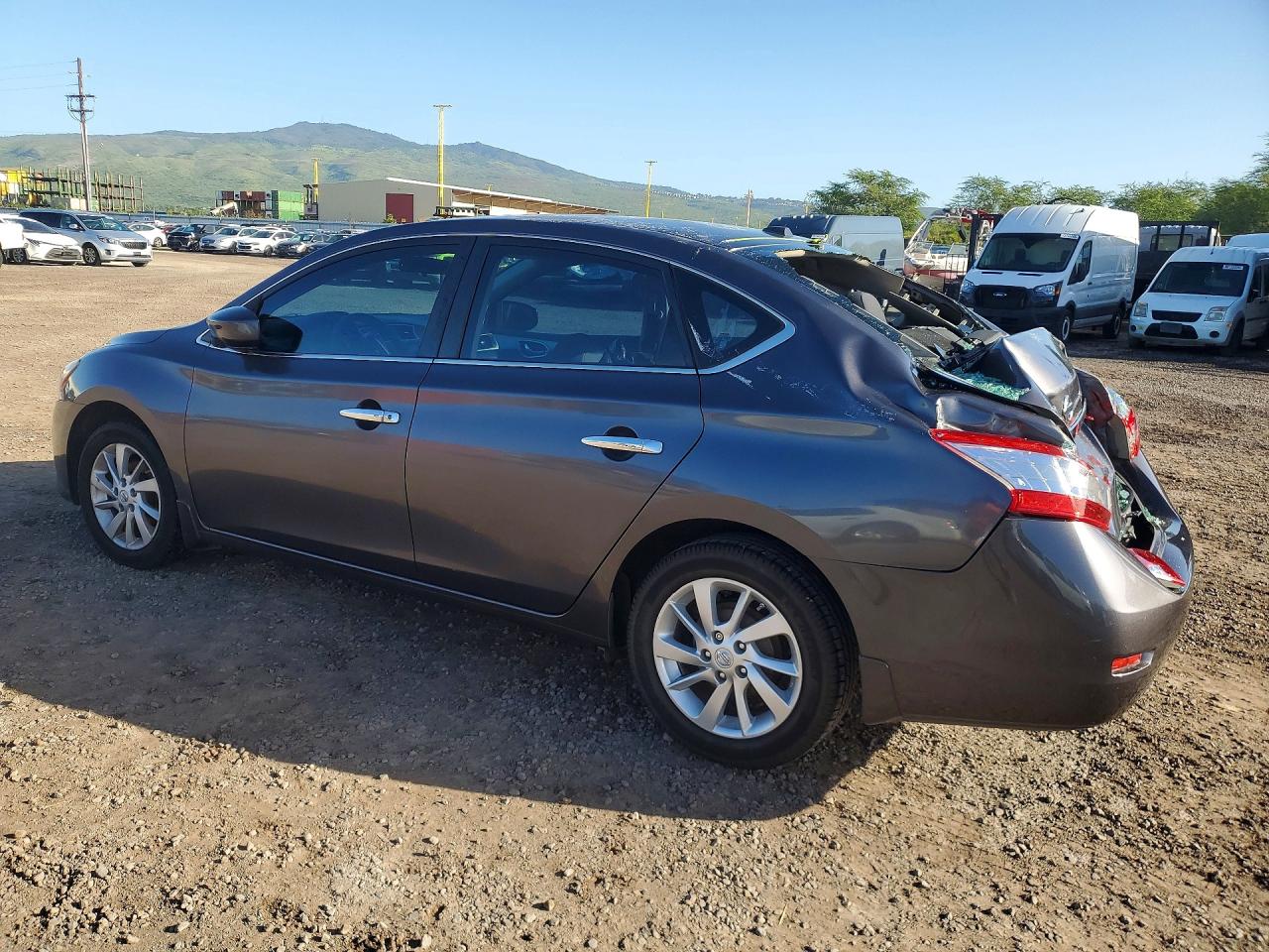 2015 NISS Sentra VIN 3N1AB7AP6FY382197 photo 2