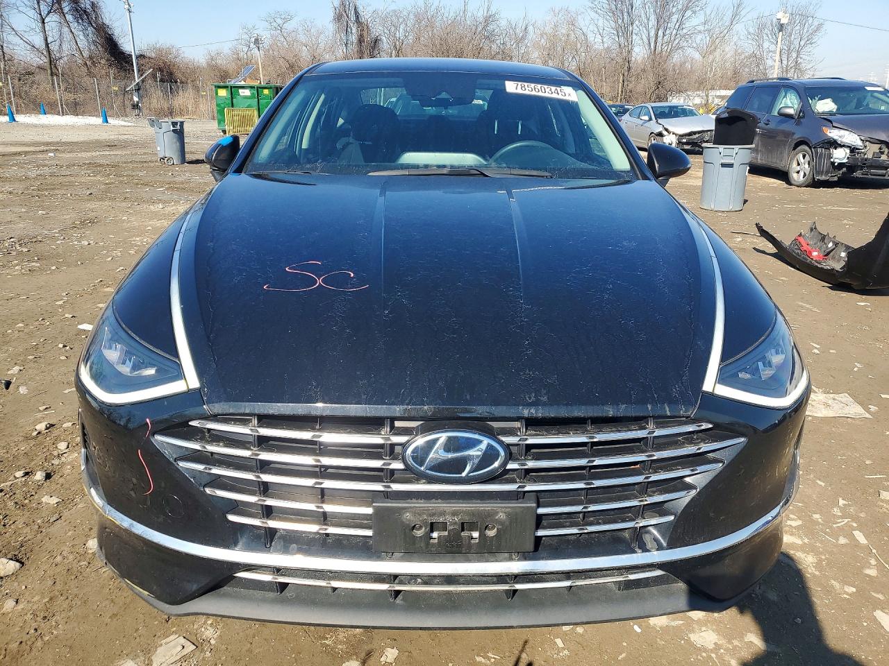 2021 Hyundai Sonata hybrid VIN KMHL24JJ8MA027593 photo 5