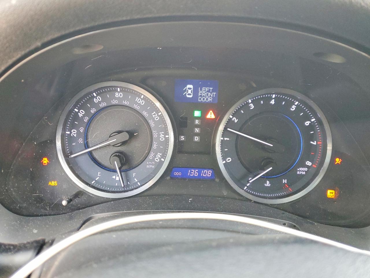 2013 LEXUS Is VIN JTHCF5C20D5063483 photo 9