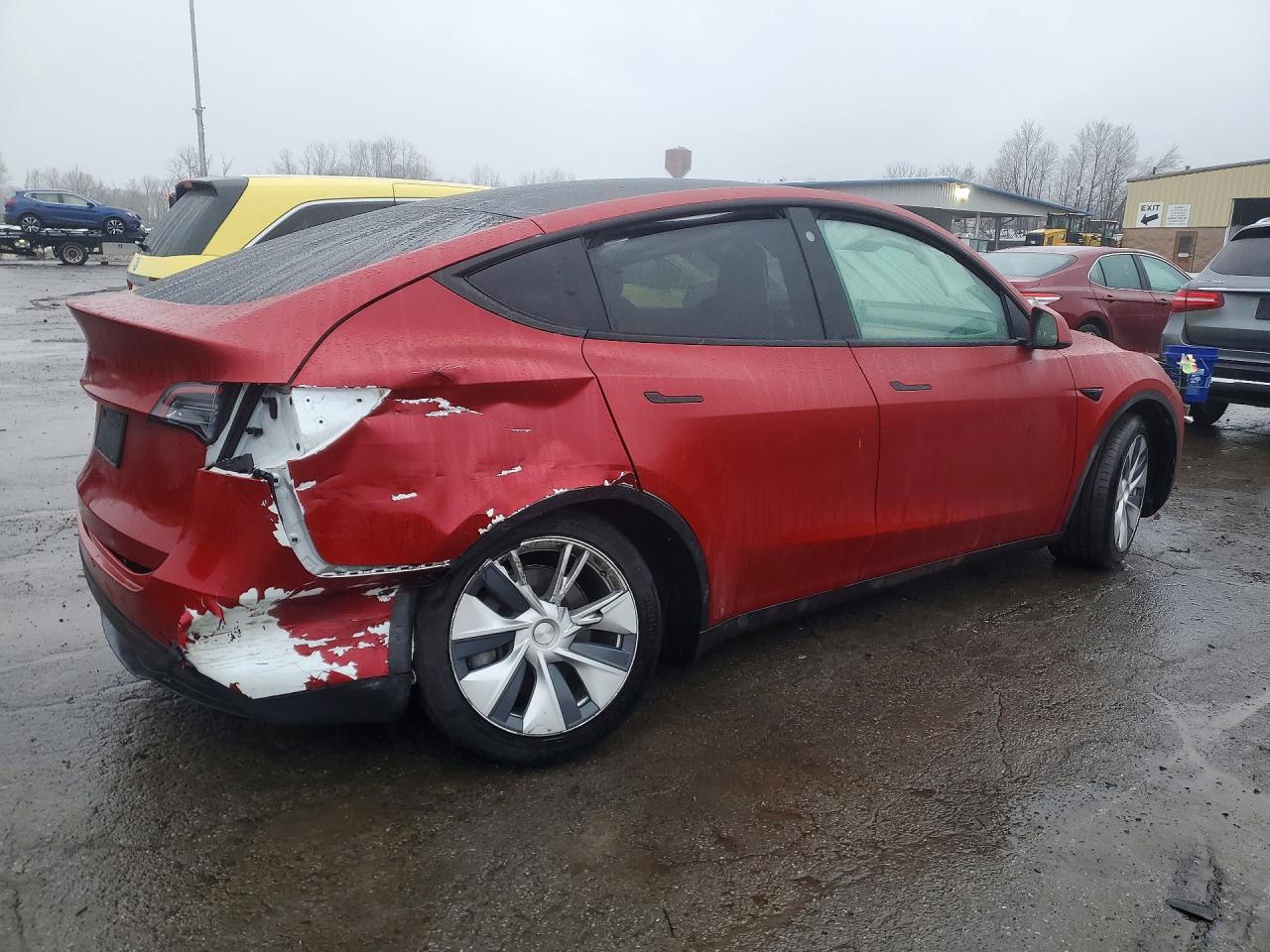 2021 Tesla Model y VIN 5YJYGDEEXMF073278 photo 3