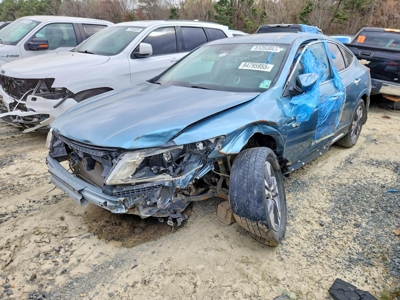 2014 Honda Crosstour VIN 5J6TF1H50EL002560 photo 1