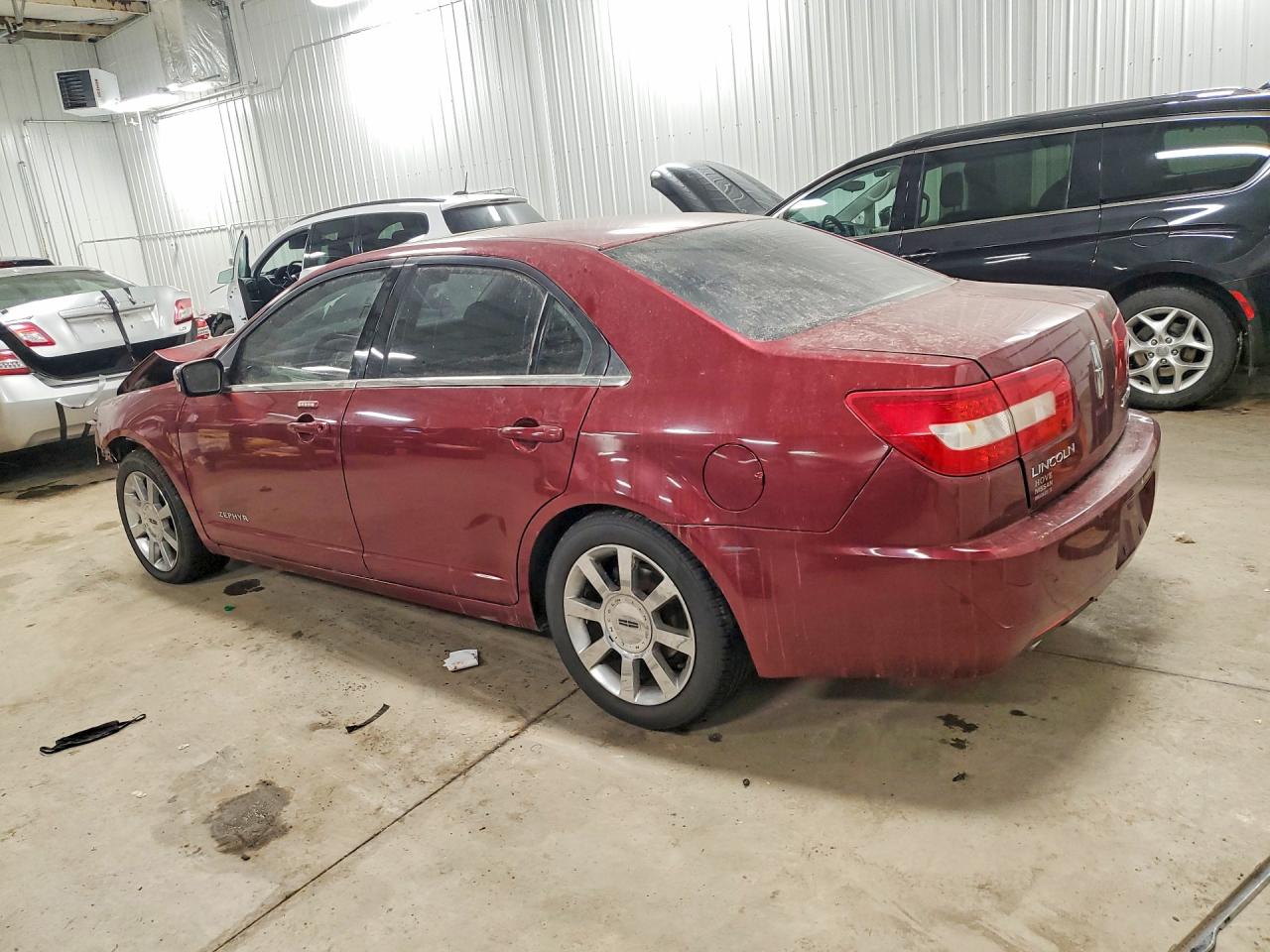 2006 Lincoln Zephyr VIN 3LNHM26156R645444 photo 2