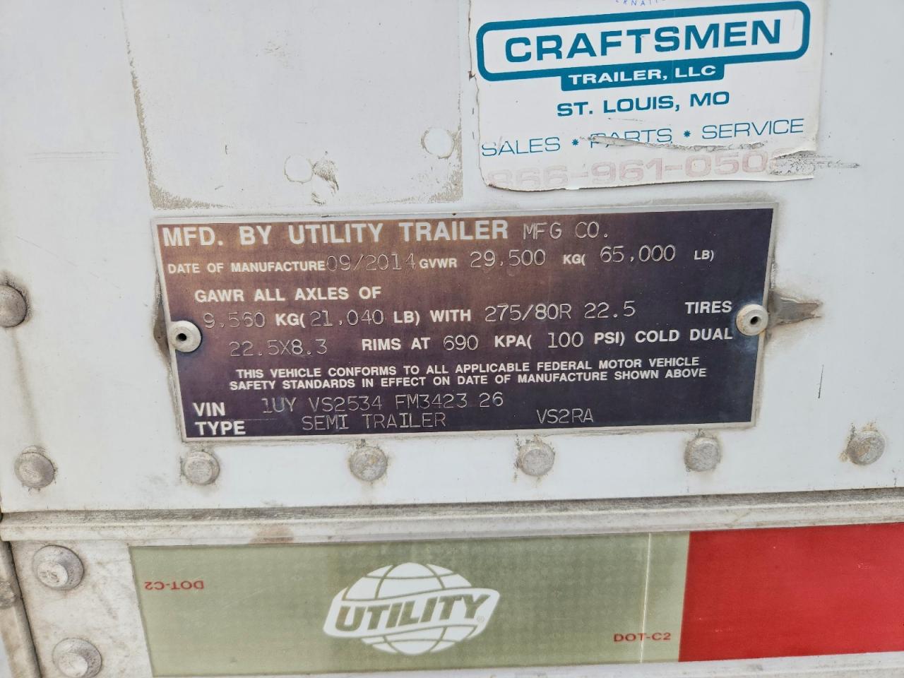 2015 UTIL All models VIN 1UYVS2534FM342326 photo 10