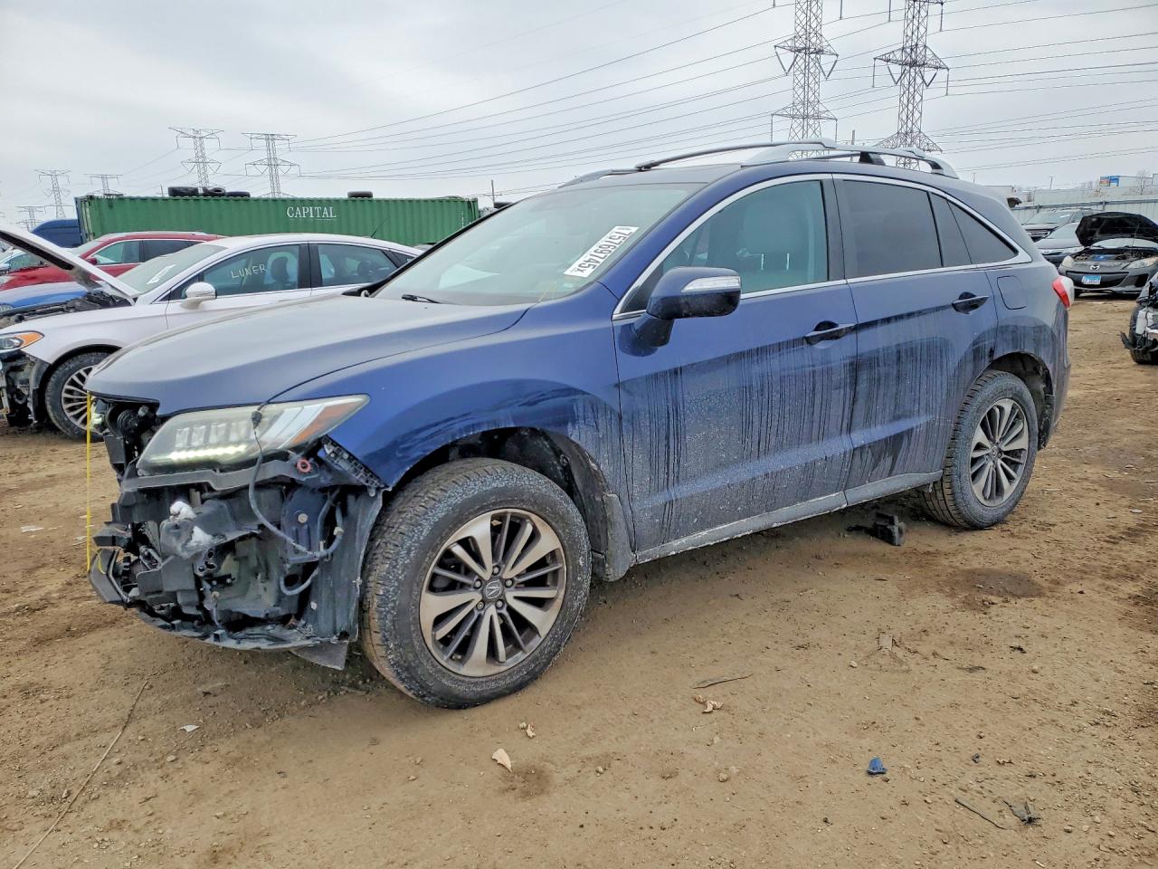 2016 Acura Rdx VIN 5J8TB4H72GL021121 photo 1
