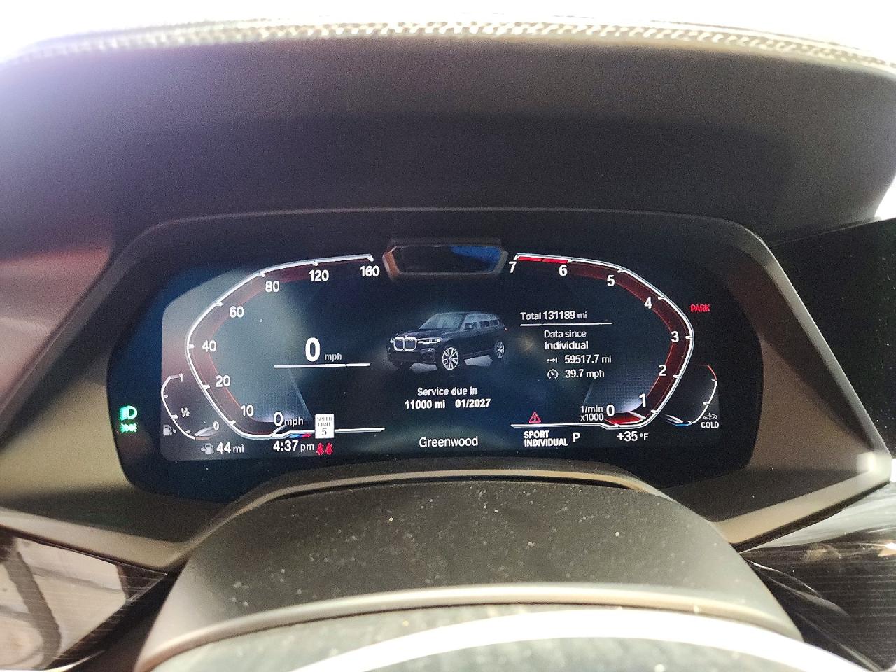 2019 BMW X7 VIN 5UXCX4C51KLS37832 photo 9