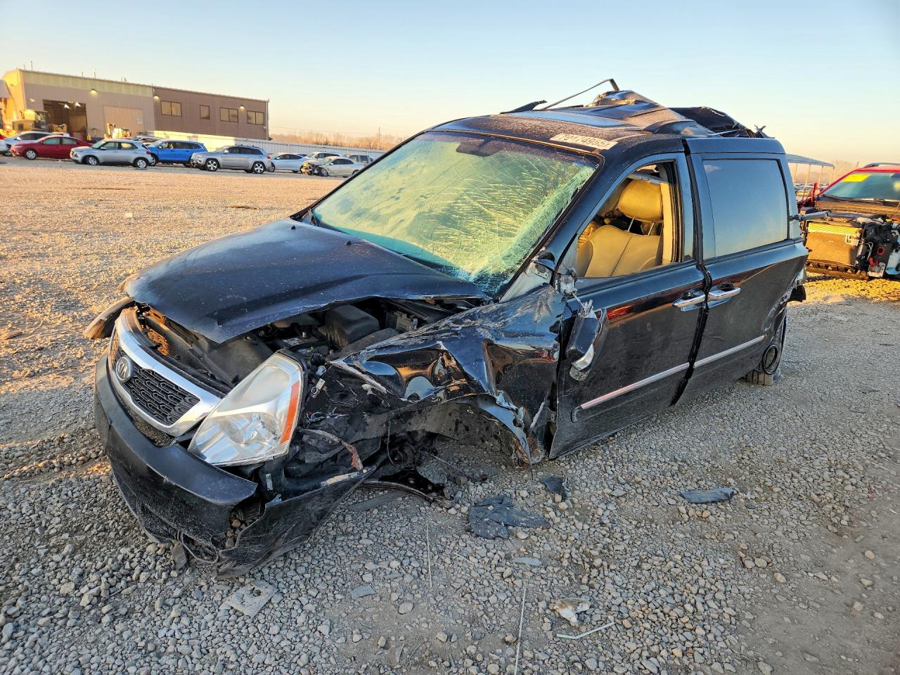 2012 Kia SEDONA VIN KNDMH4C73C6442282 photo 1