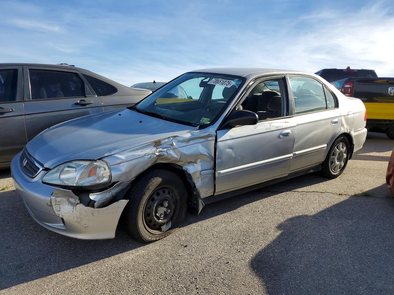 2000 Honda Civic VIN 2HGEJ6615YH551894 photo 1