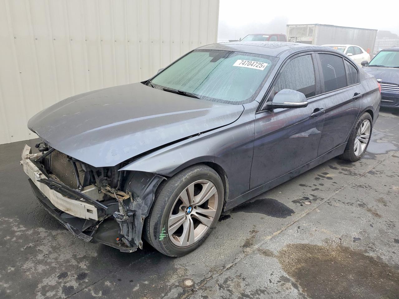 2014 BMW 3 series VIN WBA3C1C54EK116795 photo 1