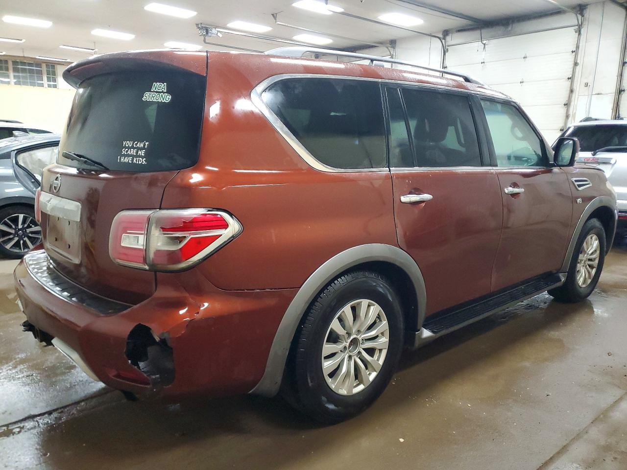 2018 Nissan Armada VIN JN8AY2NC9J9550536 photo 3