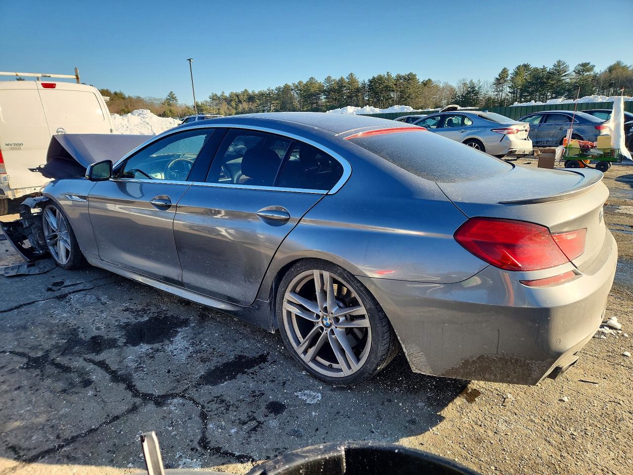 2013 BMW 6 series VIN WBA6B2C59DDG66599 photo 2