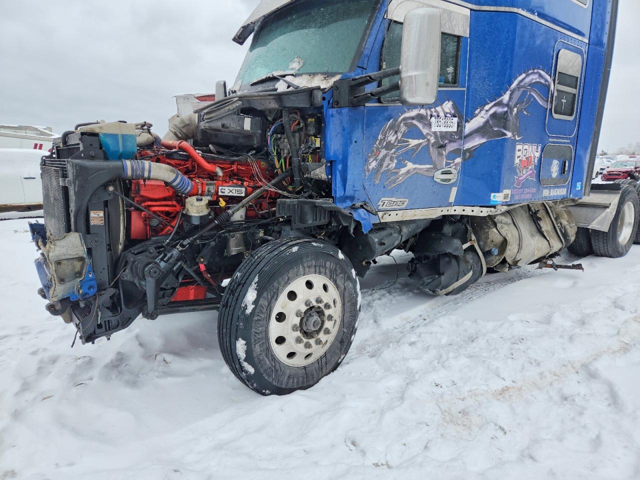 2022 KENWORTH Tractor VIN 1XKYD49X6NJ474930 photo 9