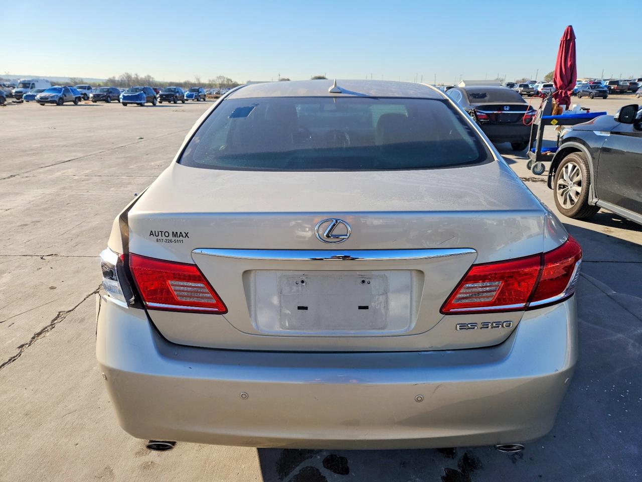 2011 LEXUS ES350 VIN JTHBK1EG2B2439379 photo 6