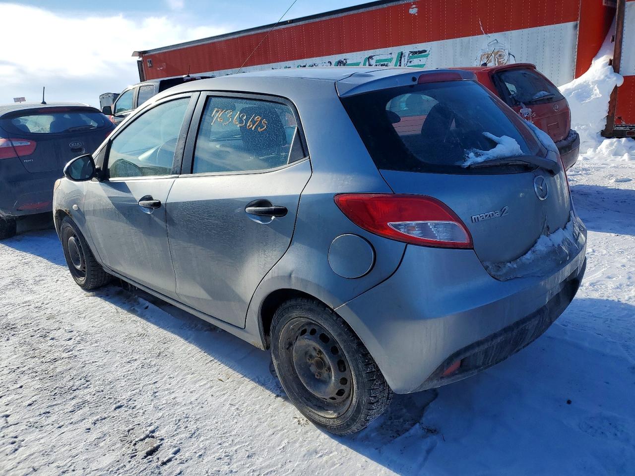 2013 MAZDA 2 VIN JM1DE1KYXD0168634 photo 2